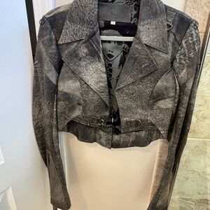 Stylish Gray Women's Jacket